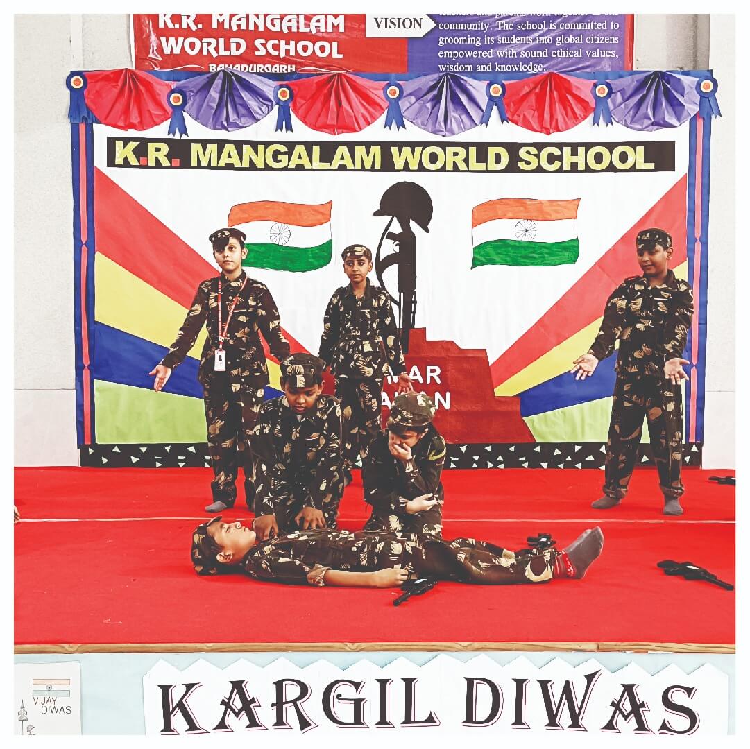 Grade IV Students organized Kargil Vijay Diwas-4