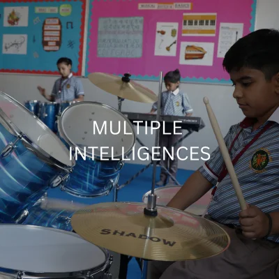 The Multiple Intelligences approach to learning helps students understand what they learn better. Students’ linguistic, numeracy, art, music, nature, spatial, and kinesthetic skills are reinforced, allowing them to use their unique abilities.