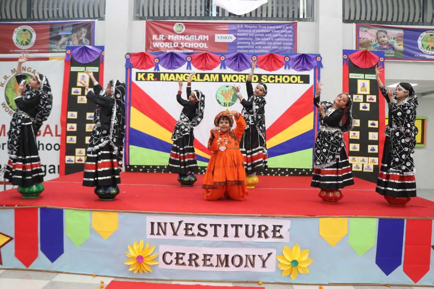 Our school conducted the Investiture Ceremony 2023-3