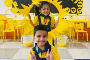 kindergarten students participated in the Yellow Day Celebration-5