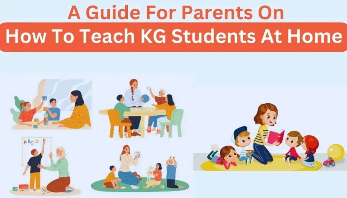 how to teach kg students at home