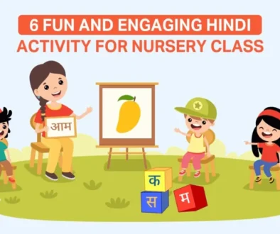 hindi activity for nursery class